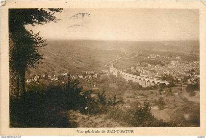 CPA Vue generale de Saint Satur