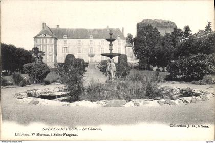 CPA Saint Sauveur Le Chateau