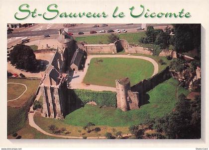 50 SAINT SAUVEUR LE VICOMTE CHATEAU DE SAINT SAUVEUR LE VICOMTE