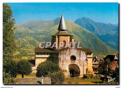 CPM Hautes Pyrenees Environs d'Argeles Gazon Saint Savin l'Eglise Abbatiale