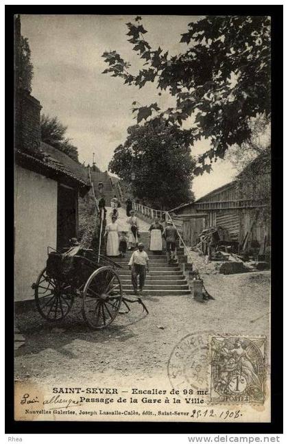 40 Saint-Sever charette escalier D40D K40282K C40282C RH066076