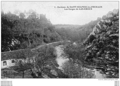 1 cpa Saint sulpice les feuilles