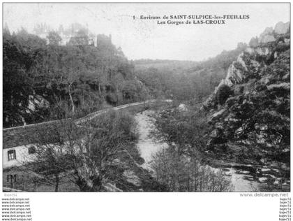 1 cpa Saint sulpice les feuilles