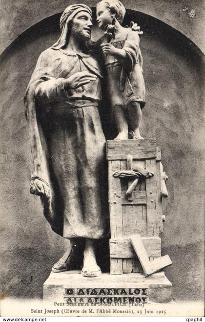 CPA St Sulpice Saint Joseph I'Abbe Moussie 23 juin 1925