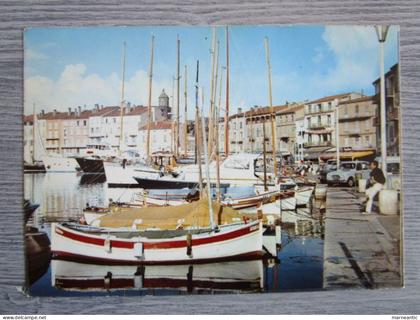 Cpa Saint Tropez (83) le port