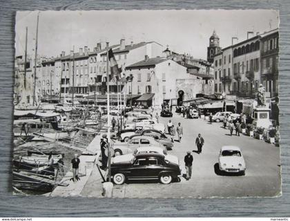 Cpa Saint Tropez (83) le quai Suffren