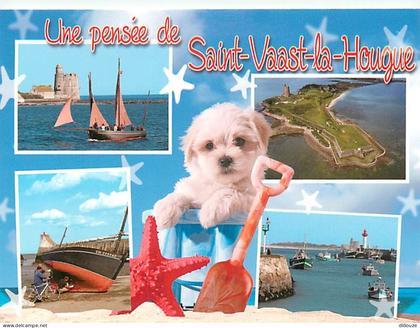 50 - Saint Vaast la Hougue - Multivues - CPM - Voir Scans Recto-Verso