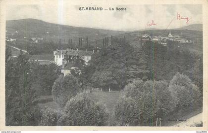38  SAINT VERAND  la roche 2scans