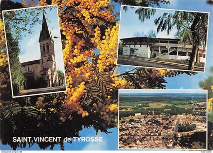 40 SAINT VINCENT DE TYROSSE EGLISE ET STADE