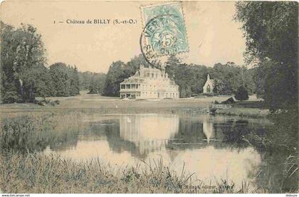 91 - Saint Vrain - Château de Billy - CPA - Oblitération ronde de 1905 - Voir Scans Recto-Verso