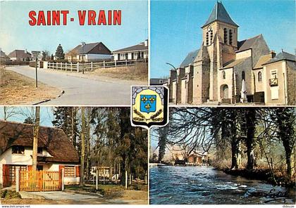 91 - Saint Vrain - Multivues - Blasons - CPM - Carte Neuve - Voir Scans Recto-Verso
