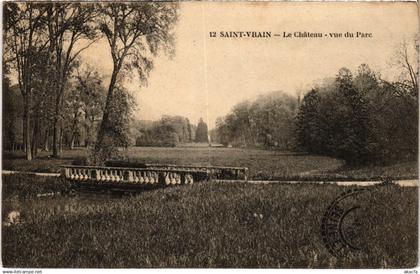 CPA SAINT-VRAIN Chateau - Vue du Parc (1354896)