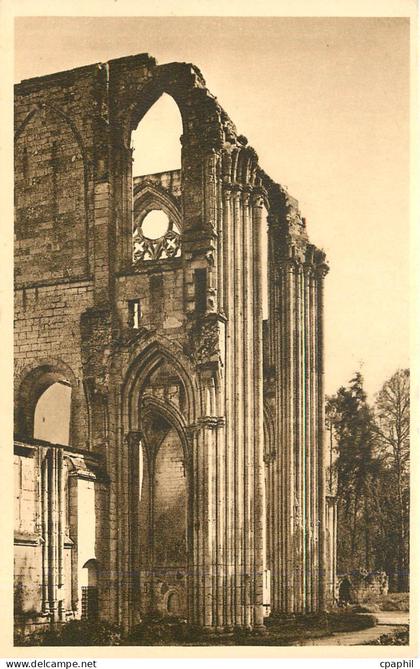 CPA Abbaye de Saint Wandrille Ruines du Transept
