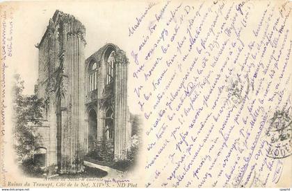 CPA Abbaye de Saint Wandrille Transept Cote de la Nef