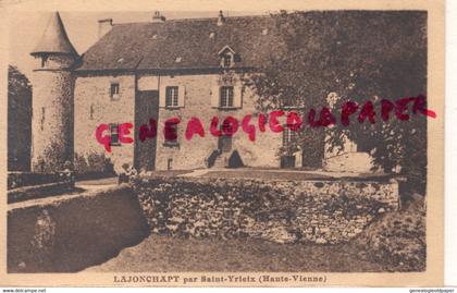 87 - SAINT YRIEIX - ST YRIEIX LA PERCHE - LAJONCHAPT   CHATEAU