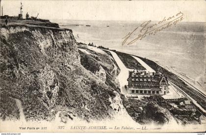 CPA Sainte Adresse Les Falaises