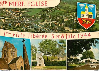 50 - Sainte Mère Eglise - Multivues - CPM - Voir Scans Recto-Verso
