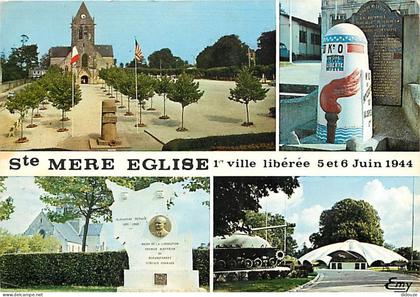 50 - Sainte Mère Eglise - Multivues - CPM - Voir Scans Recto-Verso