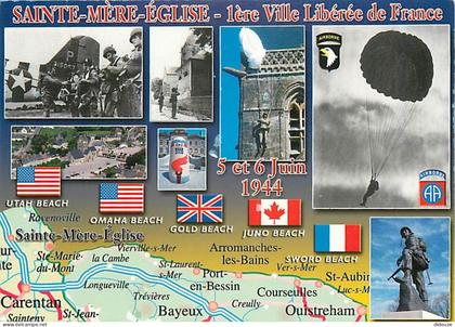 Carte Postale - 50 - Sainte Mère Eglise - Multivues - CPM - Voir Scans Recto-Verso - Poscard - Carta Postal -  Postkarte