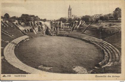 CPA Saintes Ensemble des Arenes