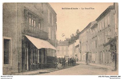 AYDP5-0432-11 - SALLELES-D'AUDE - La grand'rue