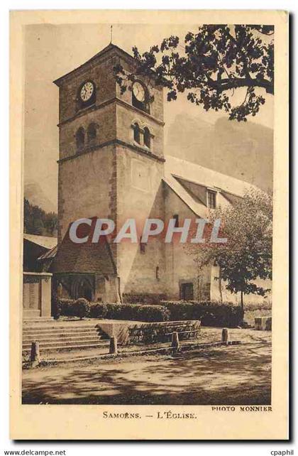 CPA Samoens L'Eglise
