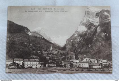 Samoens, signal de Foilly, Haute Savoie 74