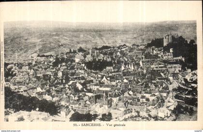 CPA Sancerre vue generale