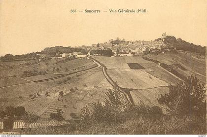 CPA Sancerre Vue Generale Midi
