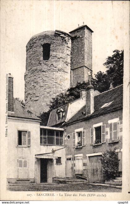Sancerre - La Tour des Fiefs - CPA