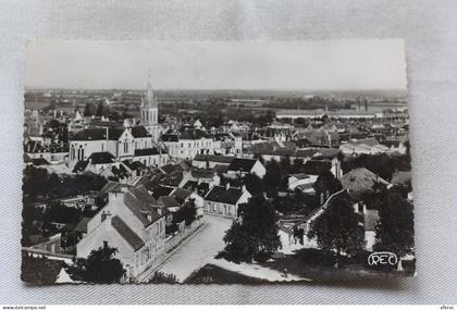 Cpsm 1958, Sancoins, vue générale, Cher 18