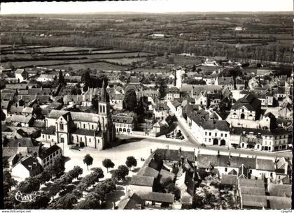 CPSM SANCOINS église vue générale
