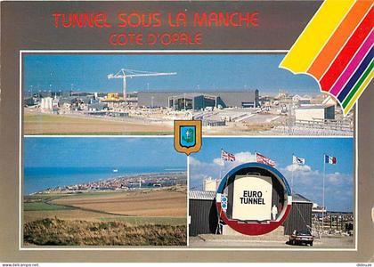 Carte Postale - 62 - Sangatte - Tunnel sous la Manche - Multivues - CPM - Voir Scans Recto-Verso - Poscard - Carta Posta