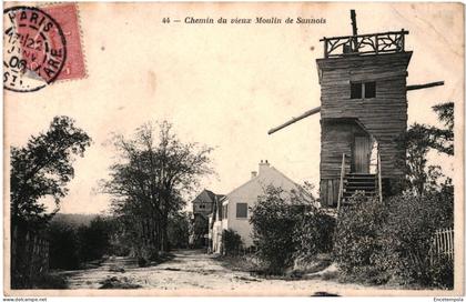 CPA   Carte Postale   France  Sannois Chemin du vieux moulin 1906 VM107723ok