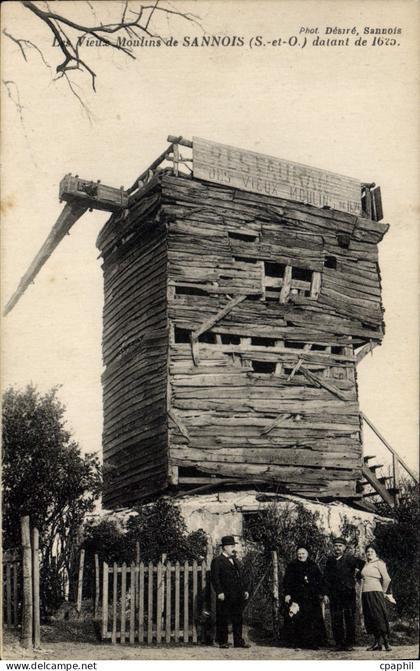 CPA Les Vieux Moulins de Sannois Datant de 1620
