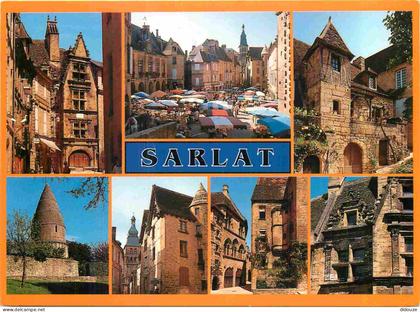 Carte Postale - 24 - Sarlat la Caneda - Multivues - CPM - Voir Scans Recto-Verso - Poscard - Carta Postal -  Postkarte