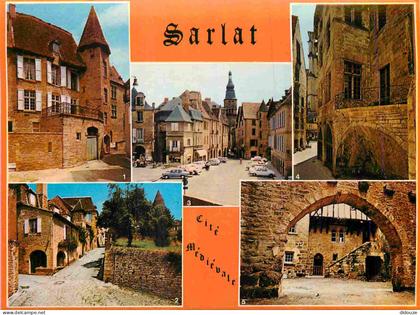 Carte Postale - 24 - Sarlat la Caneda - Multivues - CPM - Voir Scans Recto-Verso - Poscard - Carta Postal -  Postkarte