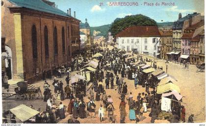 Carte postale ancienne de SARREBOURG