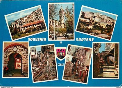 20 - Sartène - Multivues - Blasons - CPM - Voir Scans Recto-Verso