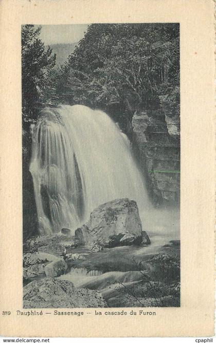 CPA Dauphine Sassenage la cascade du Furon