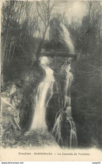 CPA Dauphine Sassenage La Cascade du Parisien