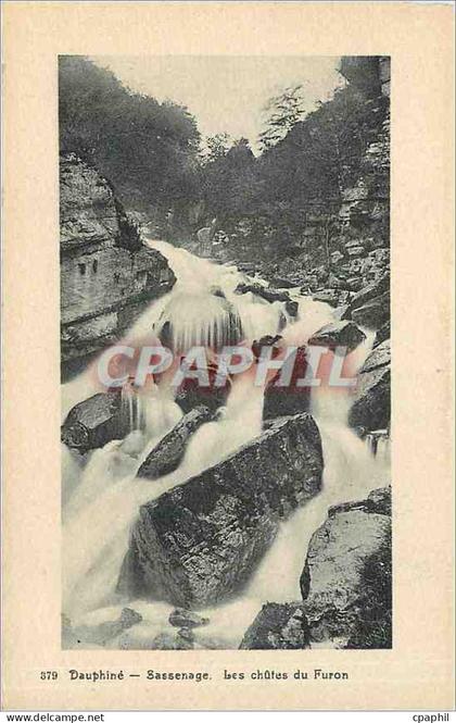 CPA Dauphine Sassenage les chutes du Furon