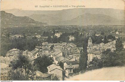 CPA Dauphine Sassenage Vue generale
