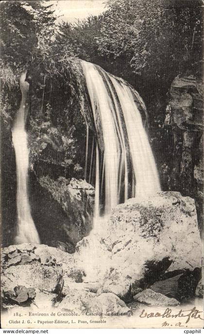 CPA Grenoble Cascade de Sassenage