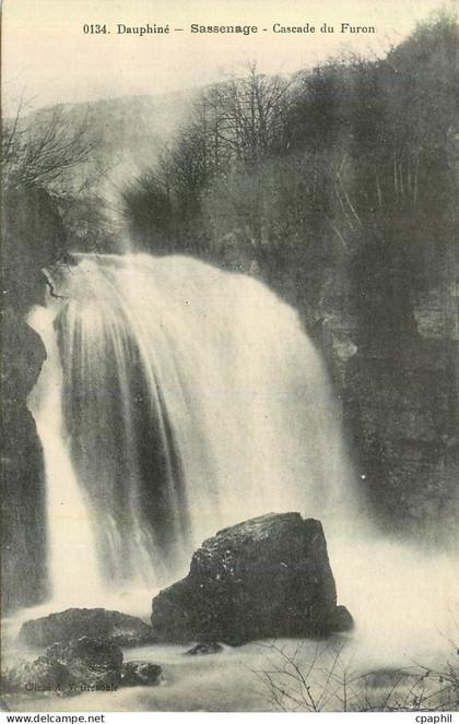 CPA Sassenage Dauphine Cascade du Furon