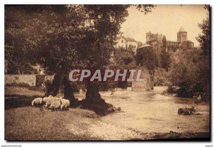CPA Les Beaux Sites des Basses Pyrenees Au Bord du Gare a Sauveterre de Bearn