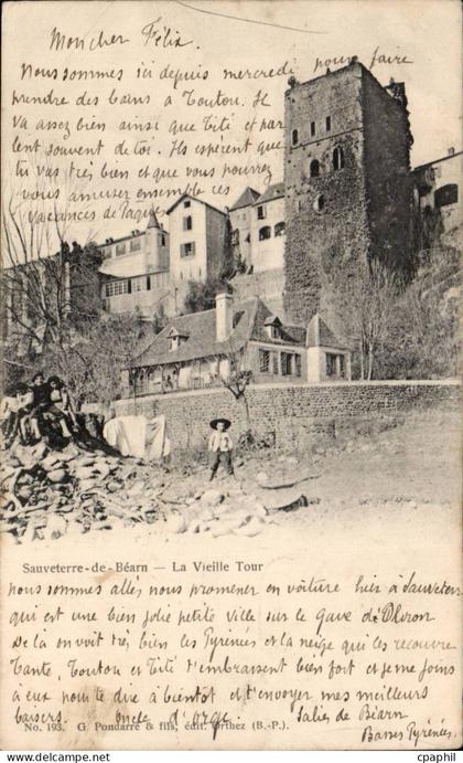 CPA Sauveterre de Bearn La vieille tour
