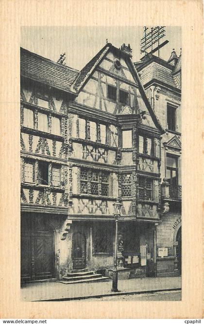 CPA 8 saverne vieille maison