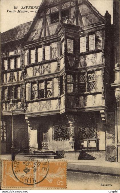 CPA Saverne Vieille Maison