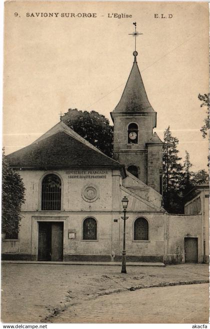 CPA SAVIGNY-sur-ORGE Eglise (1354905)